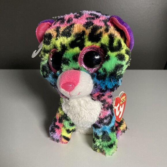 Ty Beanie Baby Boos • Dotty • Leopard • 6" NEW Plush Stuffed Animal - Picture 1 of 5